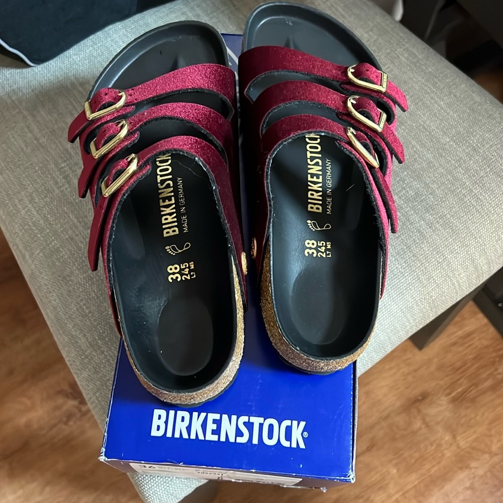 Florida- velvet maroon - red
